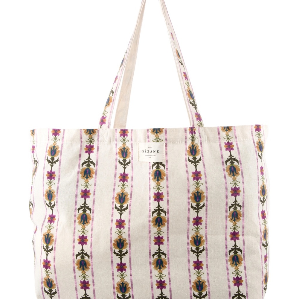 Sézane Canvas Tote